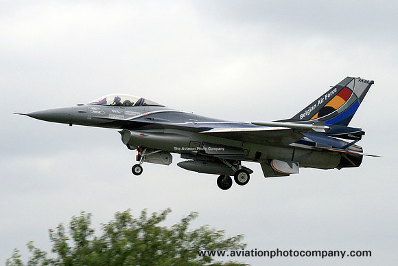 Belgian Air Force GD F-16AM FA-84 at the Gilze Rijen Airshow (2014)