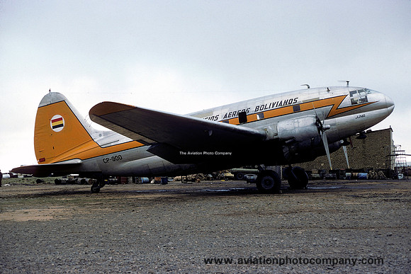 Servicios Aereos Bolivianos Curtiss C-46A CP-900
