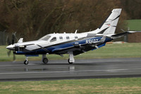 SOCATA TBM-960 N960Z at Prestwick (2024)