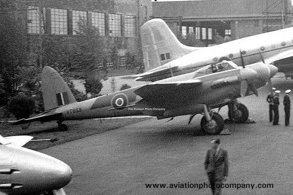 RAF De Havilland Mosquito NF.35 VT653 at Radlett (1947)