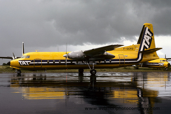 TAT Fokker F-27 F-GCFD (1982)