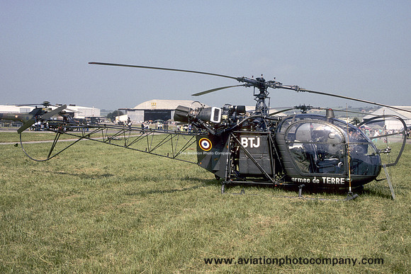 French Army 1 GHL Sud Alouette II 1508/BTJ (1989)