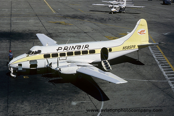 Prinair De Havilland Heron 2 (Prinair) N585PR (1979)