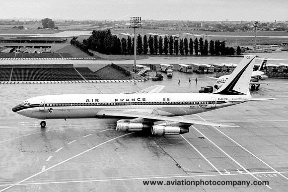 Air France Boeing 707-328B at Paris Orly (1976)