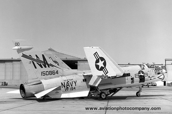 US Navy VF-194 Chance F-8J Crusader 150864/NM-200
