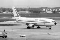 Air France Airbus A300B2 F-BVGC at London Heathrow (1975)