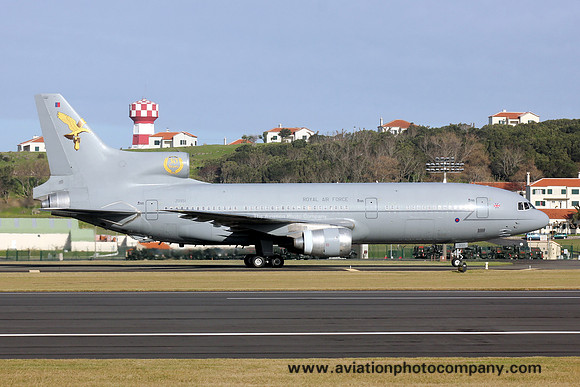 RAF 216 Squadron Lockheed Tristar K.1 ZD951 at Lajes (2014)