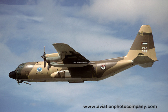 Jordanian Air Force 3 Squadron Lockheed C-130H Hercules 345 (2003)