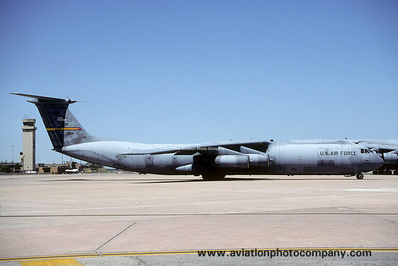 USAF 97 AMW Lockheed C-141B Starlifter 65-0218 at Altus AFB (2001)