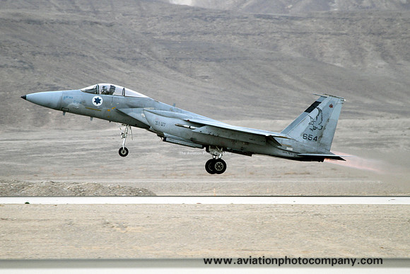 Israeli Air Force 133 Squadron McDonnell Douglas F-15A 654 at Ovda (2013)