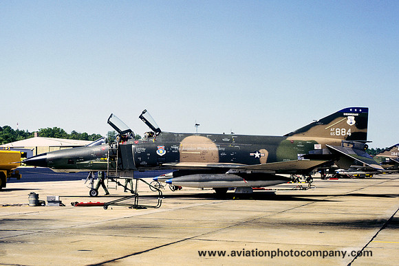 USAF Alabama ANG 165 TRS McDonnell RF-4C Phantom 65-0884 (1979)