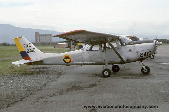 Colombian Air Force Cessna T-41D Mescalero FAC2410 (1996)