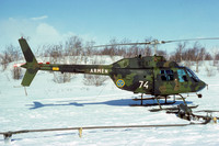 Swedish Army Agusta-Bell 206A JetRanger (Hkp6A) 06274 (1977)