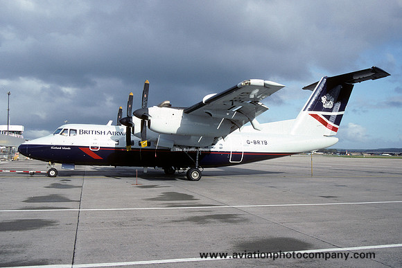 British Airways DHC-7 G-BRYB (1993)