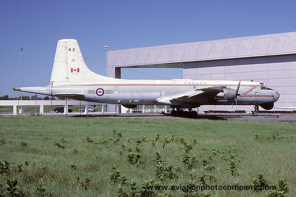 Canadian Armed Forces Canadair CP-107 Argus 10742 at Rockcliffe (1987)
