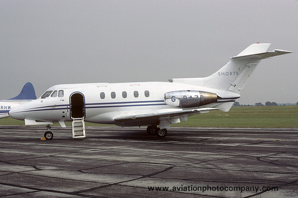 Shorts Hawker Siddeley HS125-400 G-BAZB (1984)