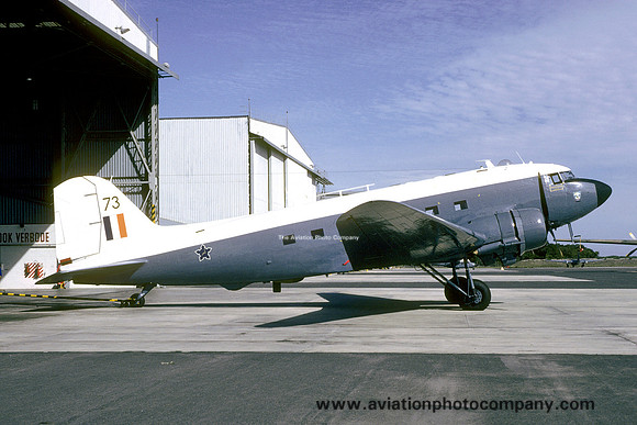 South African Air Force 35 Squadron Douglas C-47A Dakota 6873 (1989)