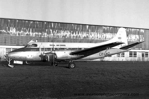 Cimber Air De Havilland Heron C.2 OY-DNJ (ex XG603) (1968)
