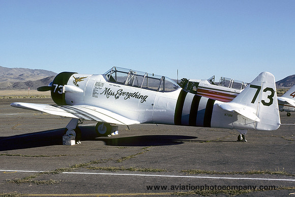 North American T-6G Texan N773RR at Reno (1977)