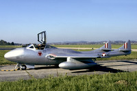 Austrian Air Force De Havilland Vampire T.11 5C-VF (1996)