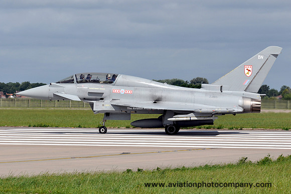 RAF 29 Squadron BAE Typhoon T.3 ZJ815/BN at RAF Coningsby (2011)