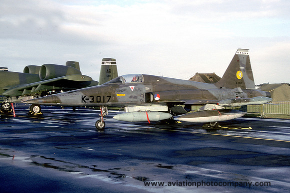 Dutch Air Force Canadair NF-5A Freedom Fighter K-3017 (1989)