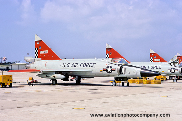 USAF 57 FIS Convair F-102A Delta Dagger 56-1419 (1972)