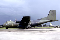 German Air Force LTG62 Transall C-160D 50+09 at RIAT Fairford (1987)