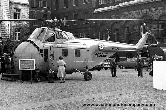 RAF Westland Whirlwind HAR.8 XL109 on Horse Guards Parade