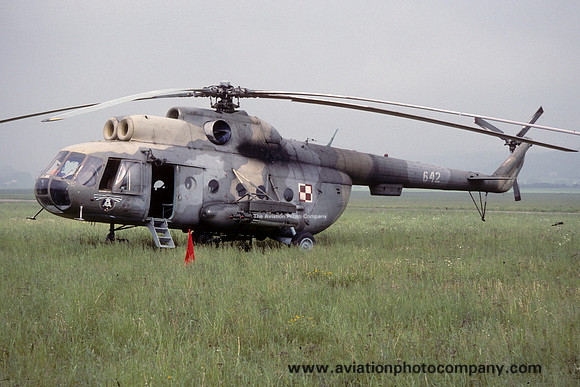 Polish Air Force Mil Mi-8 642 (1993)