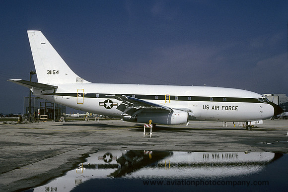 USAF Colorado ANG 120 TFS Boeing T-43A 'Gator' 73-1154 (1989)
