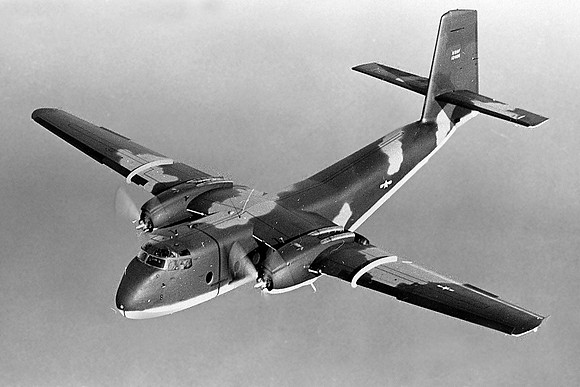 US Air Force DHC-4 C-7A 61-2400 Air to Air