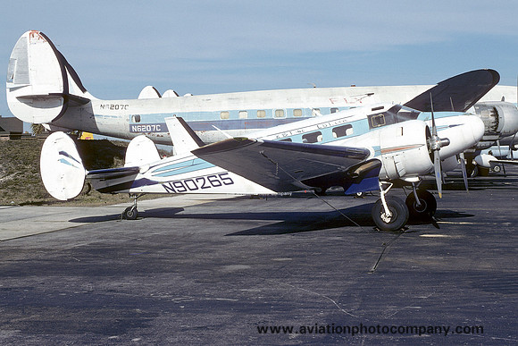 EBI Inc Beech 18 (SNB-5) N90265 (1977)