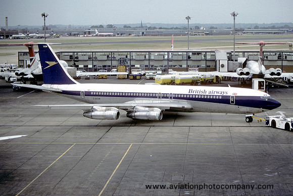 British Airways Boeing 707-300C G-AXGW (1976)