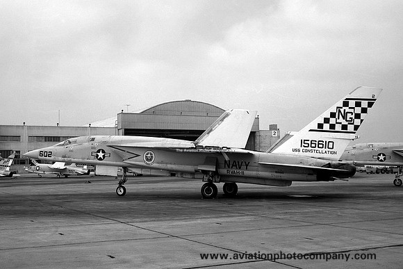 US Navy RVAH-11 North American RA-5C Vigilante 156610/NG-602 (1972)