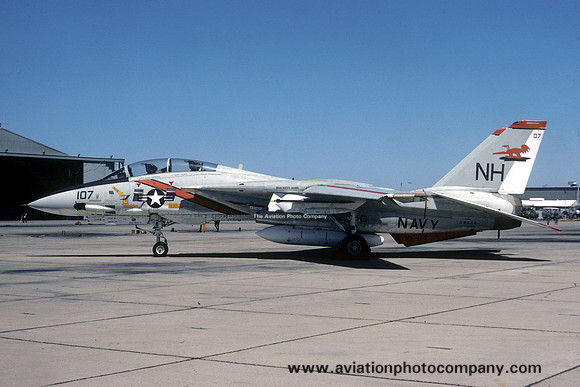 US Navy VF-114 Grumman F-14A Tomcat 159866/NH-107 (1978)