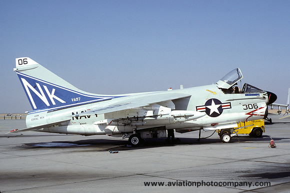 US Navy VA-97 LTV A-7E Corsair 159465/NK-306 (1980)