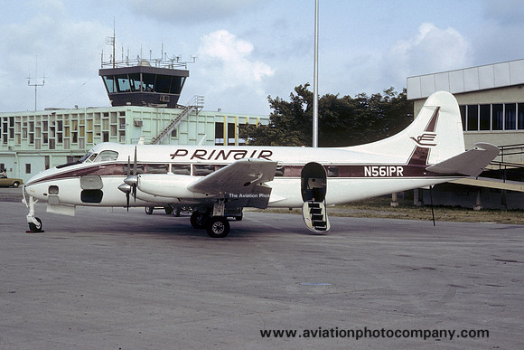 Prinair De Havilland DH.114 Heron 2E (Prinair) N561PR (1979)