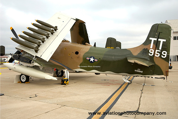 Douglas AD-4NA Skyraider NX959AD at MCAS Miramar (2008)
