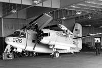 US Navy VRC-40 Grumman C-1A Trader 146026 on board USS Essex (1967)