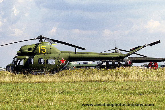 Russian Air Force Mil Mi-2S Hoplite 15 yellow