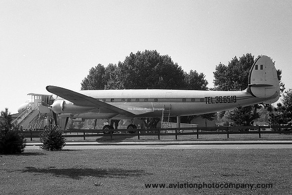 Lockheed L-1049E Super Constellation PH-LKG at Schipol