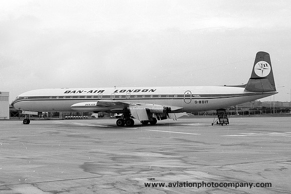 Dan Air London De Havilland Comet G-BDIT (1976)