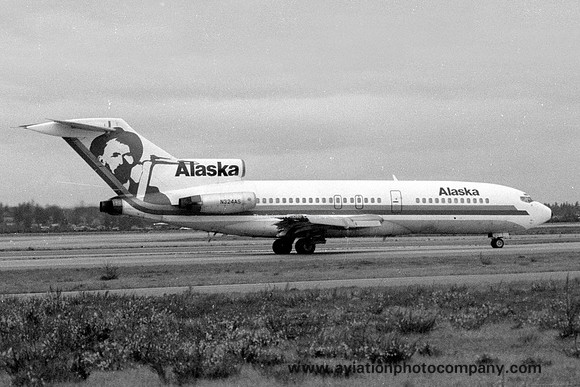 Alaska Boeing 727-200 N324AS (1975)