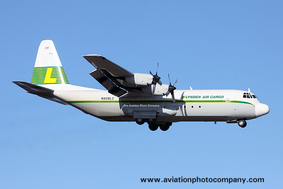 Lynden Air Cargo Lockheed L-100-300 Hercules N408LC at Anchorage (2016)