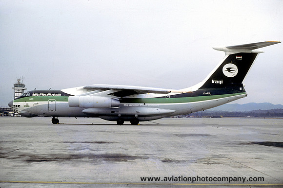 Iraqi Airways Ilyushin Il-76 YI-AIL (1981)