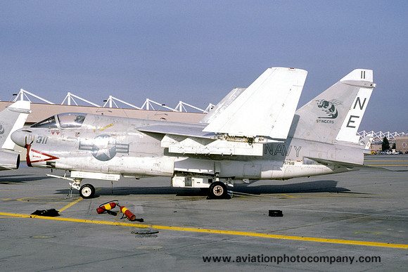US Navy VA-113 LTV A-7E 157518/NE-311 (1982)