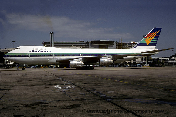 Airtours Boeing 747-200 ZK-NZZ at Manchester (1998)