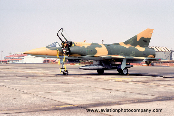 South African Air Force Dassault Mirage IIICZ 808 (1987)