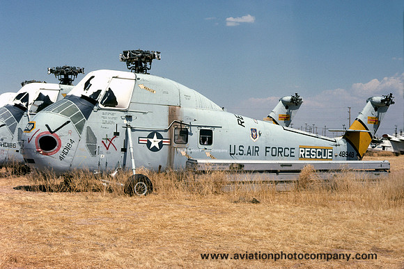 USAF Sikorsky HH-34J Choctaw 54-8948 at MASDC Davis Monthan (1978)